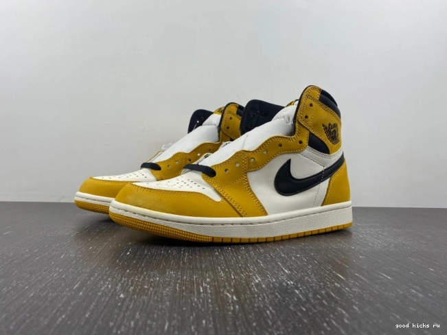 Air Jordan Ochre Yellow DZ5485-701 High 1 OG 0725